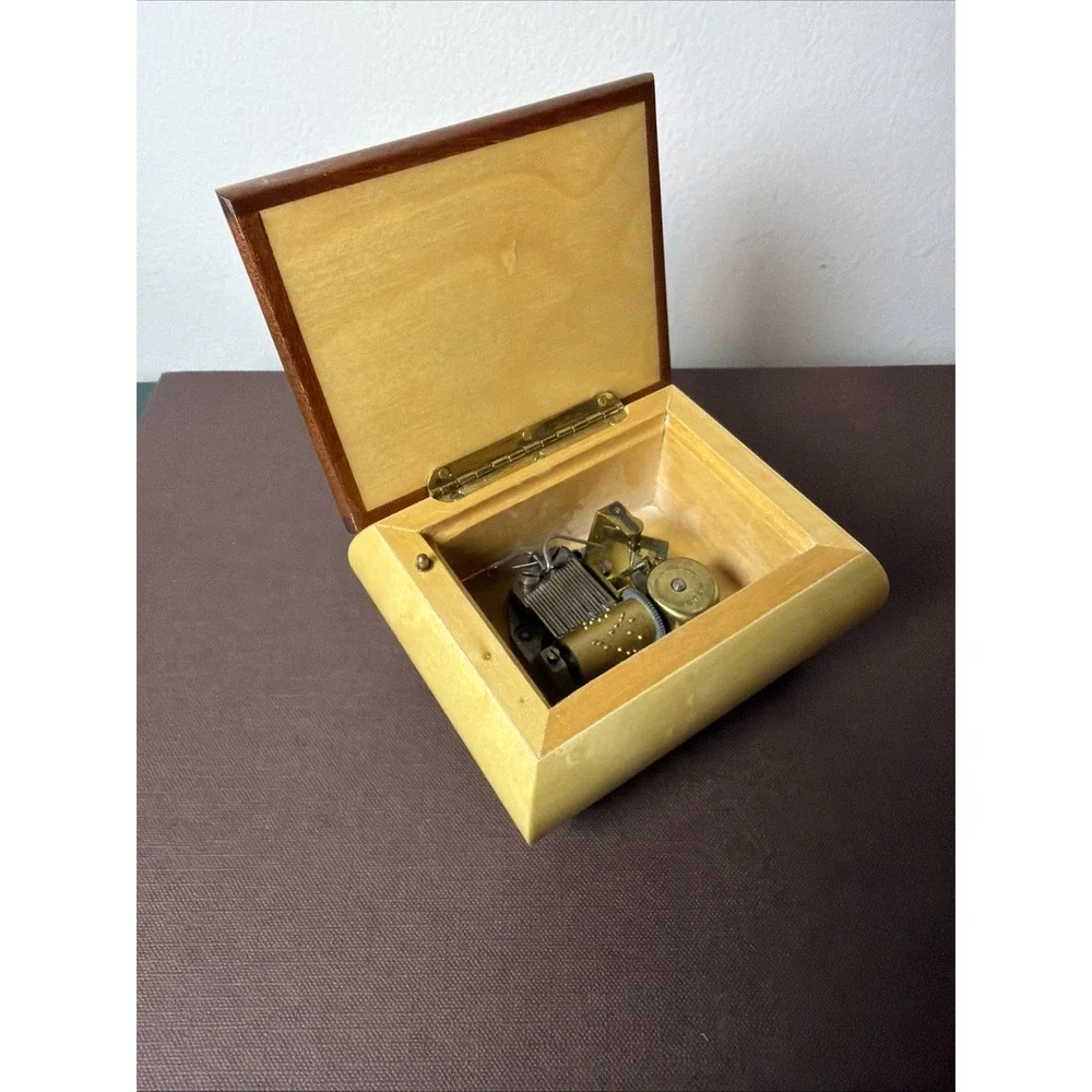 Italian Floral Wood Inlay San Francisco Music Box Co 